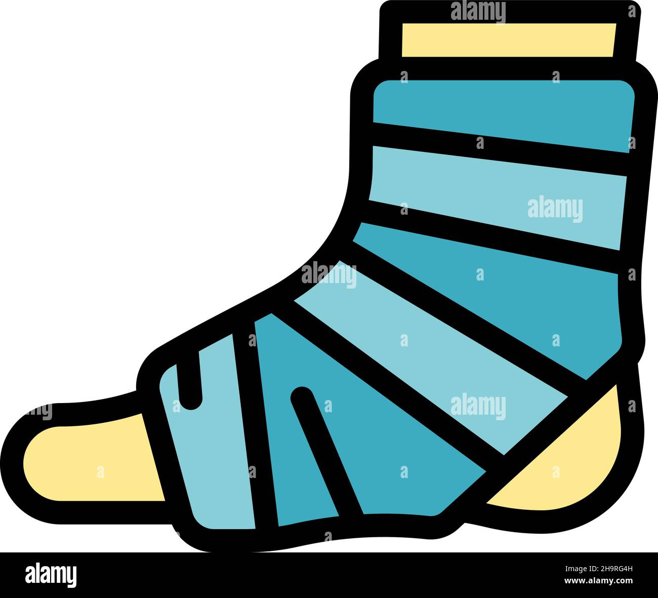 Foot Cast Clipart