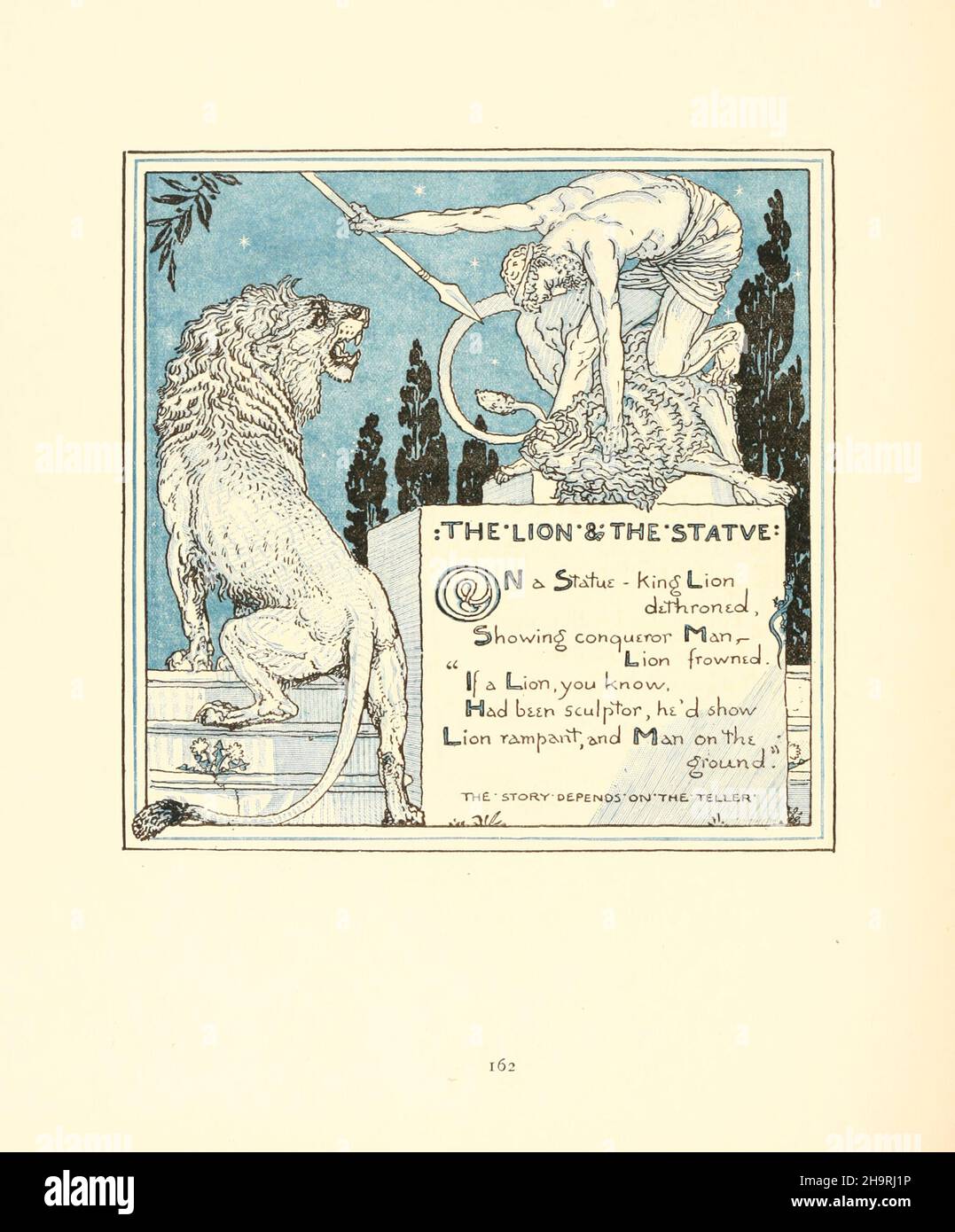 The Lion and the Statue from Triplets comprising, The baby's opera