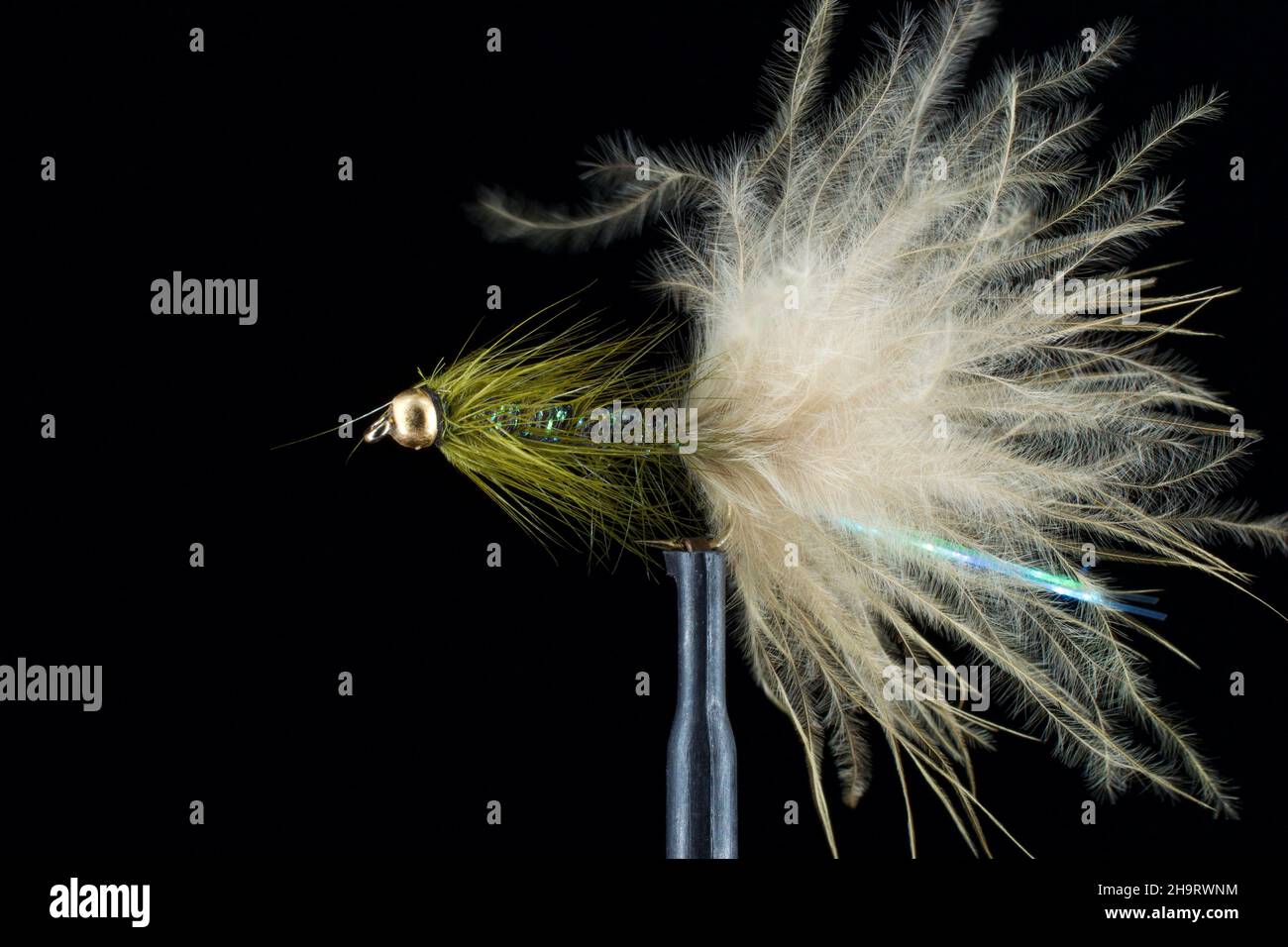 Fly Fishing Streamers Stock Photo