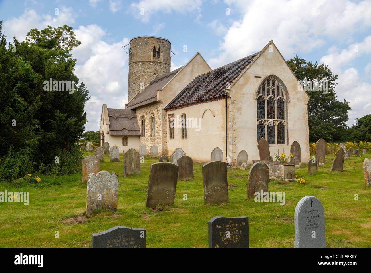 Village parish church of Saint Margaret, Herringfleet, Suffolk, England ...