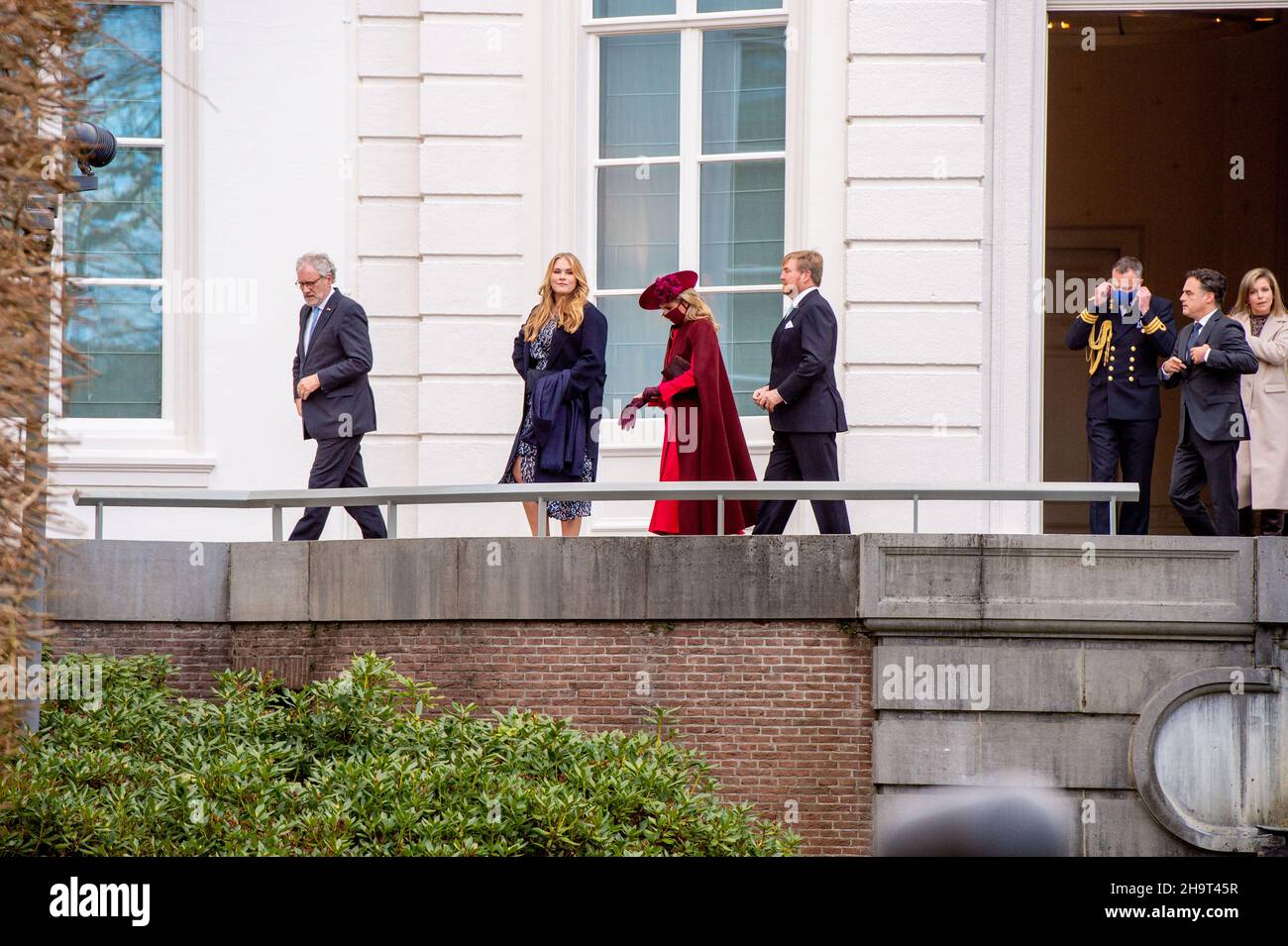 King Willem-Alexander and Queen Maxima with Princess Amalia of the ...