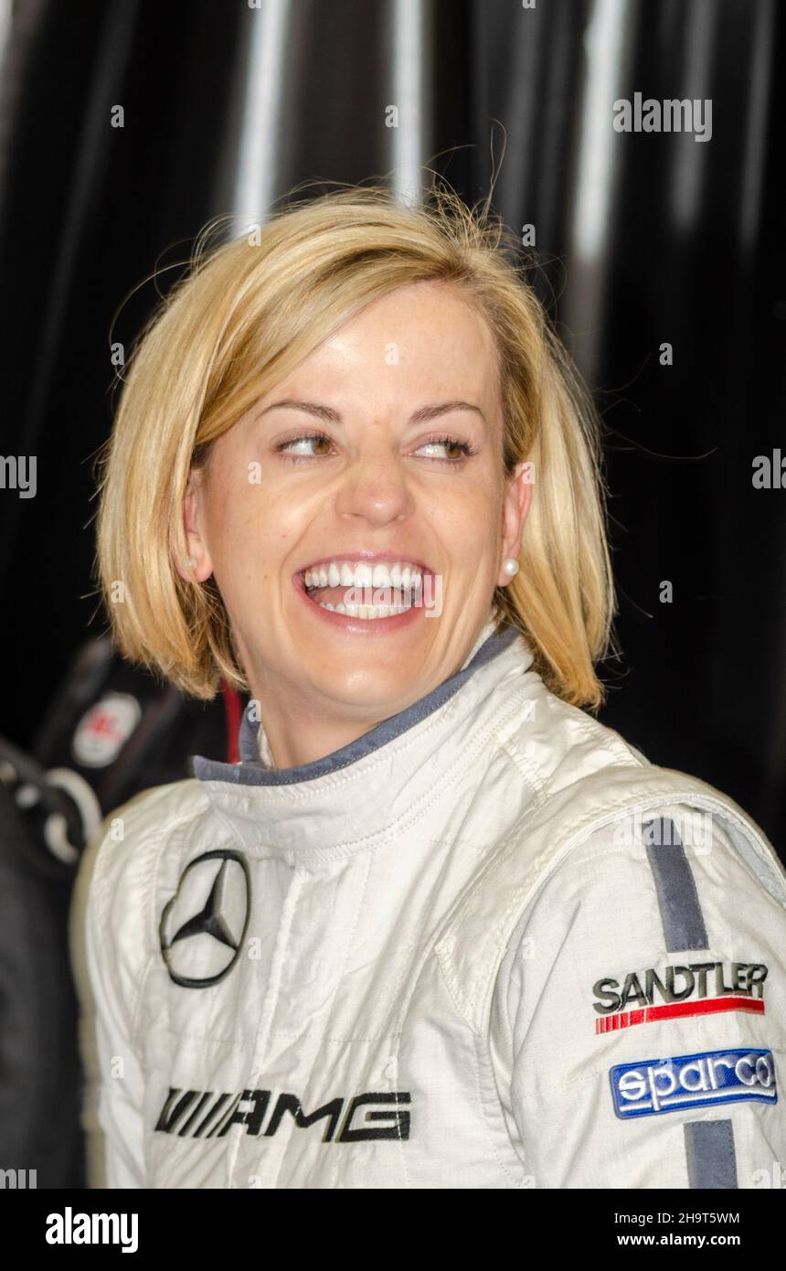 Susie Wolff at the Goodwood Festival of Speed, UK, 2016 Stock Photo