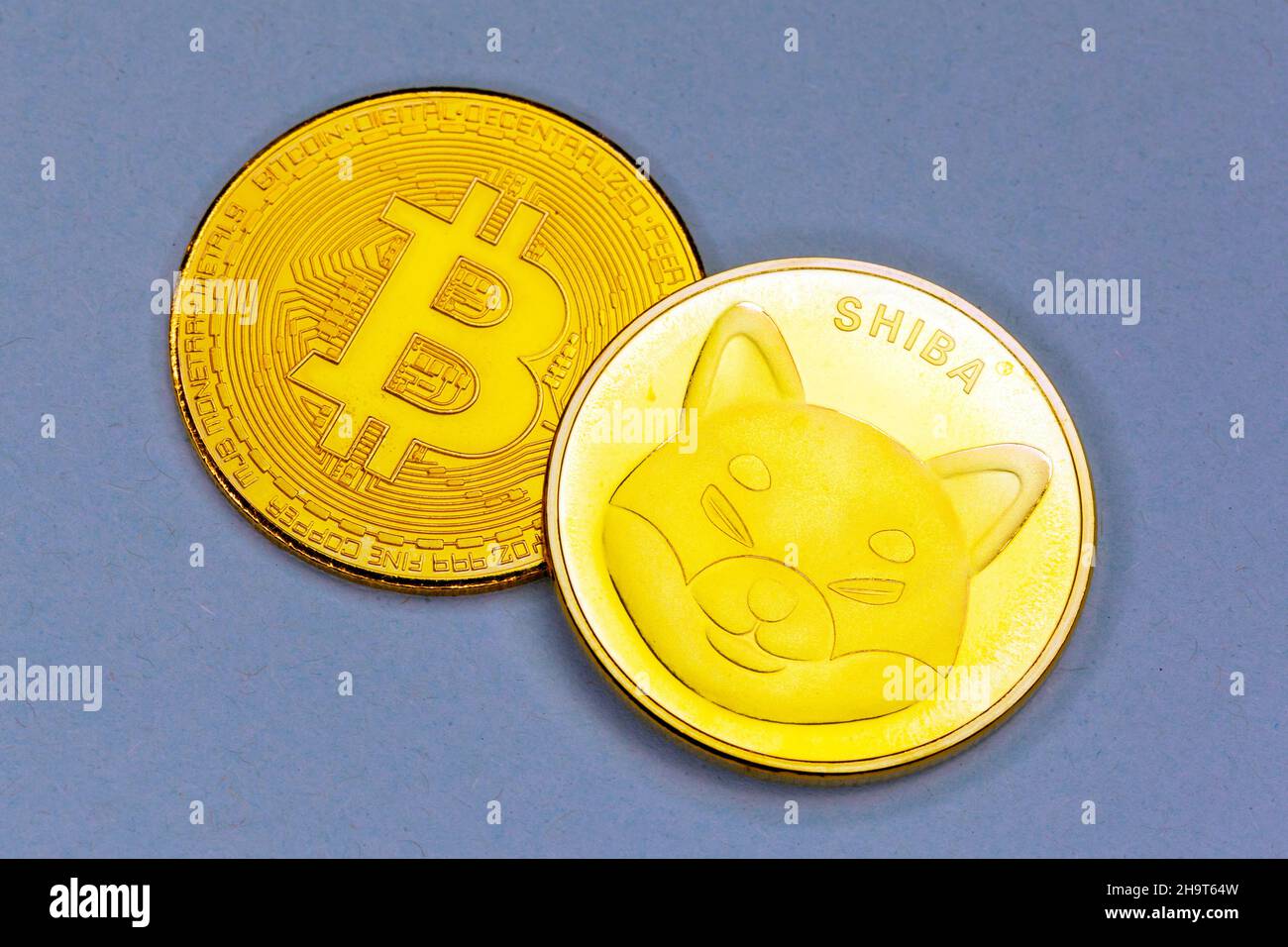 Shiba Inu cryptocurrency coin Stock Photo - Alamy