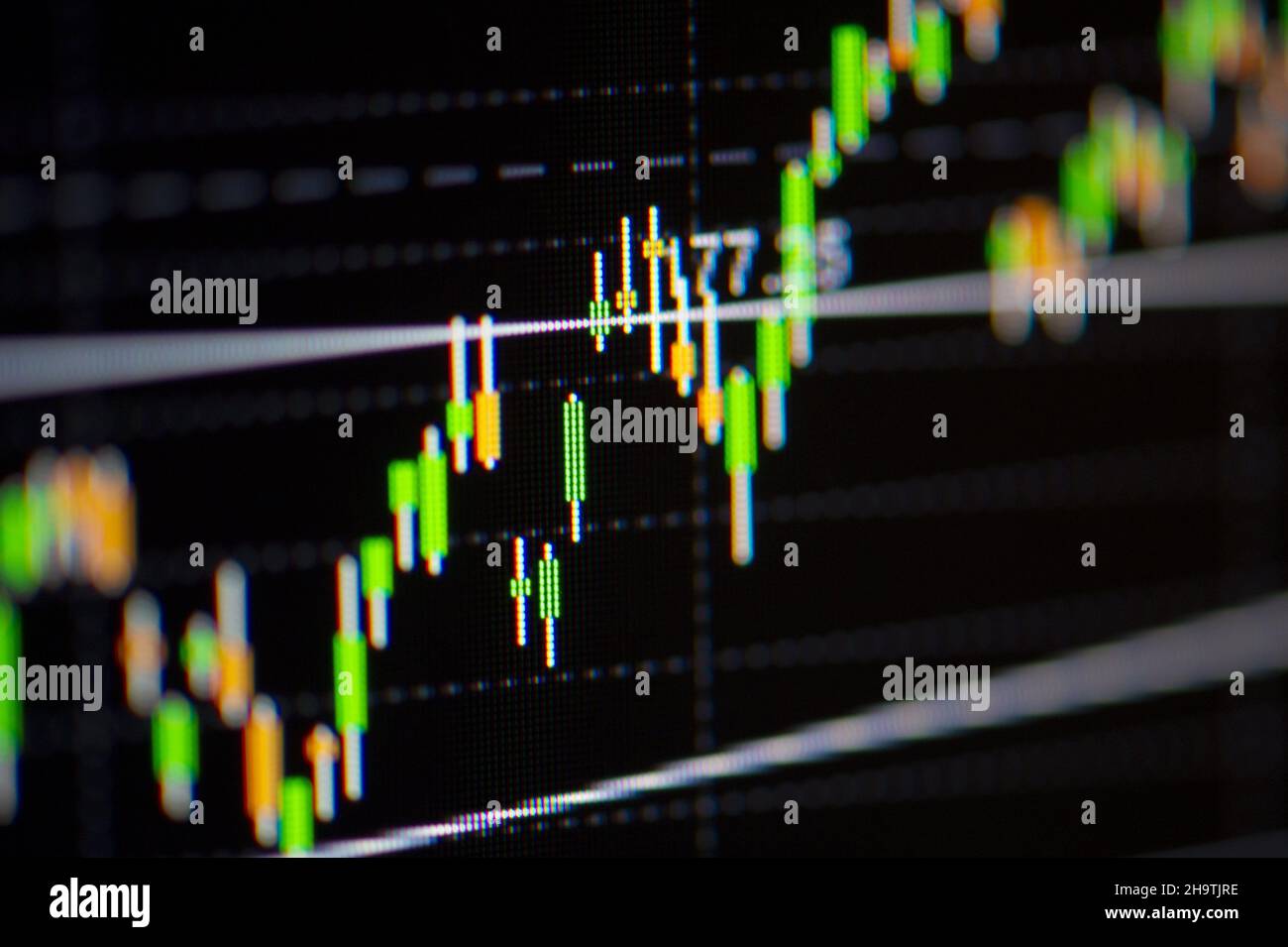 Market share graph hi-res stock photography and images - Alamy