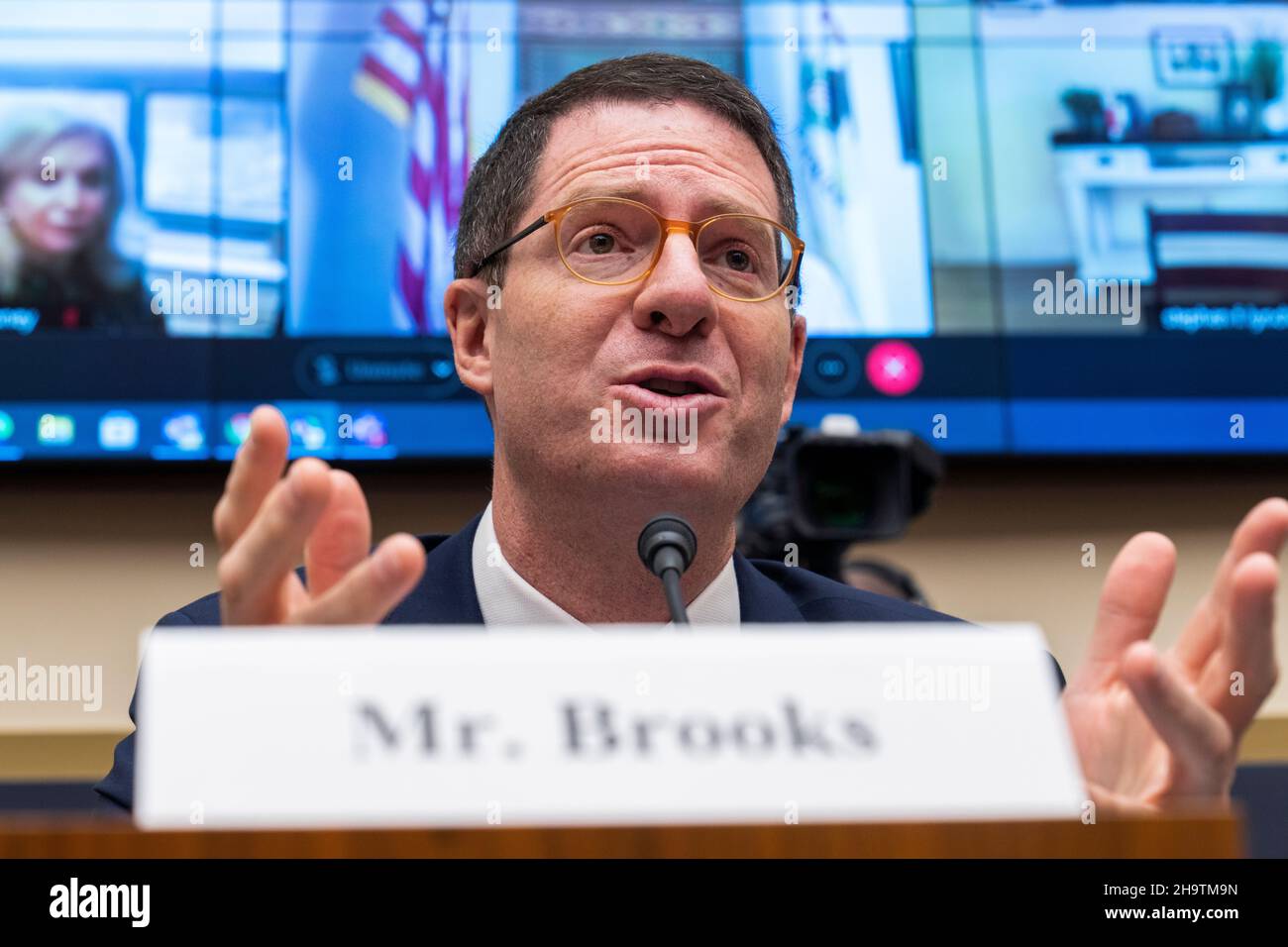 UNITED STATES - DECEMBER 8: Brian Brooks, CEO of Bitfury Group, testifies  during the House Financial Services Committee hearing titled ÒDigital  Assets and the Future of Finance: Understanding the Challenges and Benefits