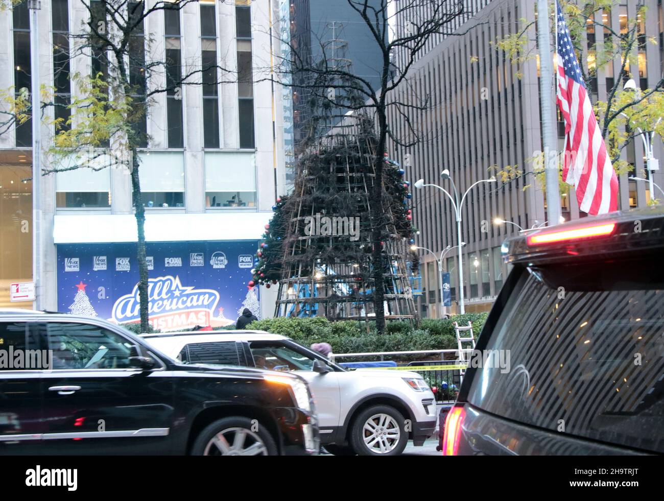 Fox news christmas tree fire hires stock photography and images Alamy