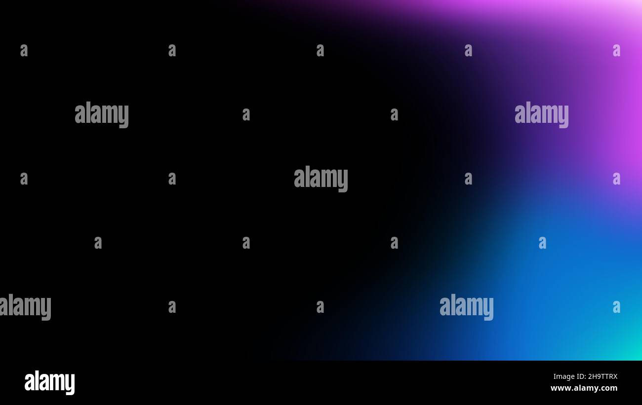 Colorful Violet, Blue and Black Gradient Background. Vector illustration Stock Vector