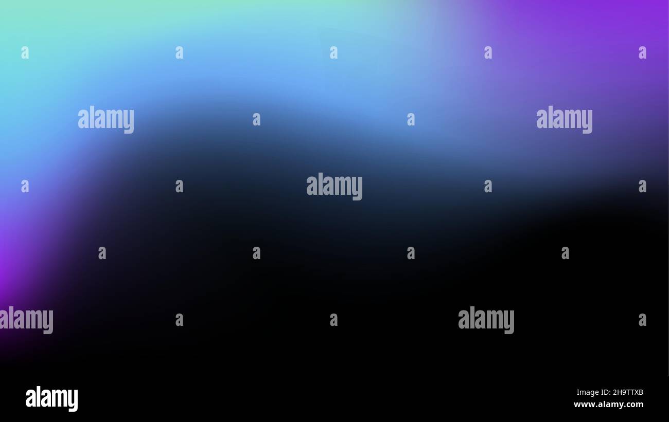 Colorful Blue and Black Gradient Background. Vector illustration Stock