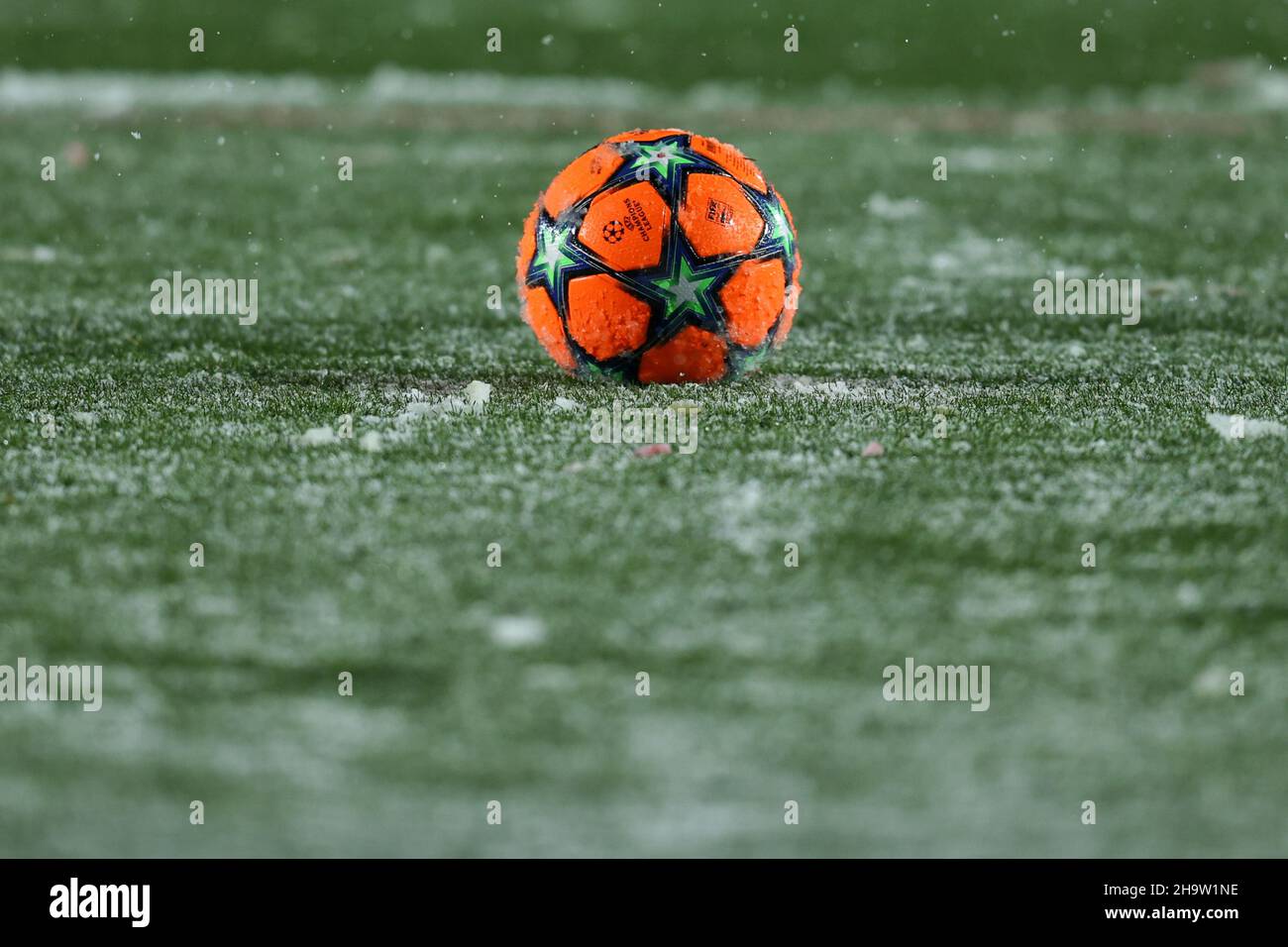 Adidas champions league orange ball hi-res stock photography and images -  Alamy