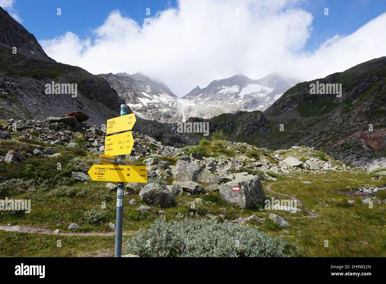 Hohe Tauern National Park Stock Photo