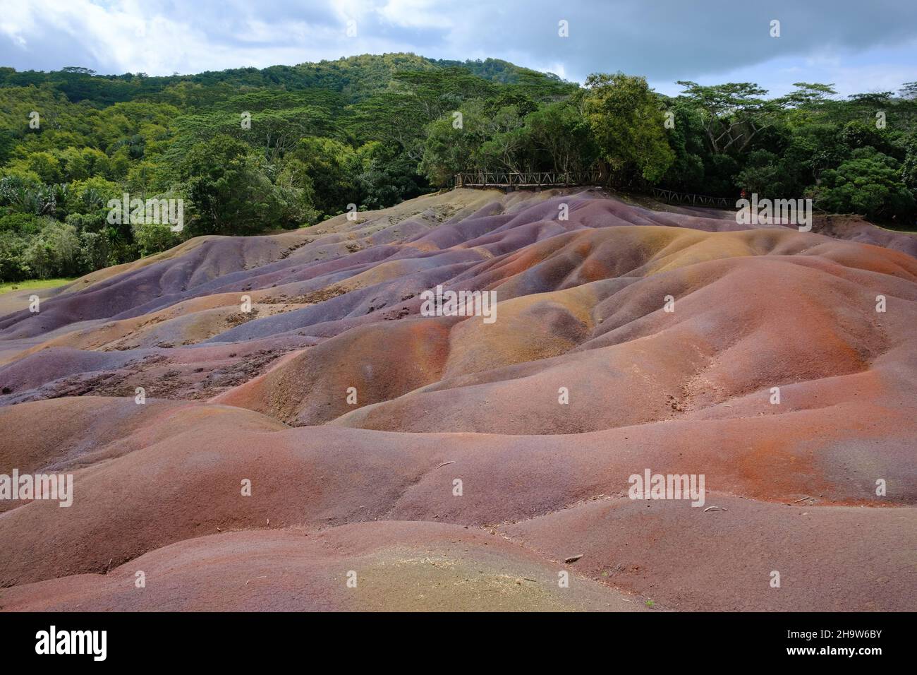Breathtaking shot of Chamarel Seven Colored Earth Geopark in Mauritius Stock Photo Alamy Breathtaking shot of Chamarel Seven Colored Earth Geopark in Mauritius Stock Photo Alamy