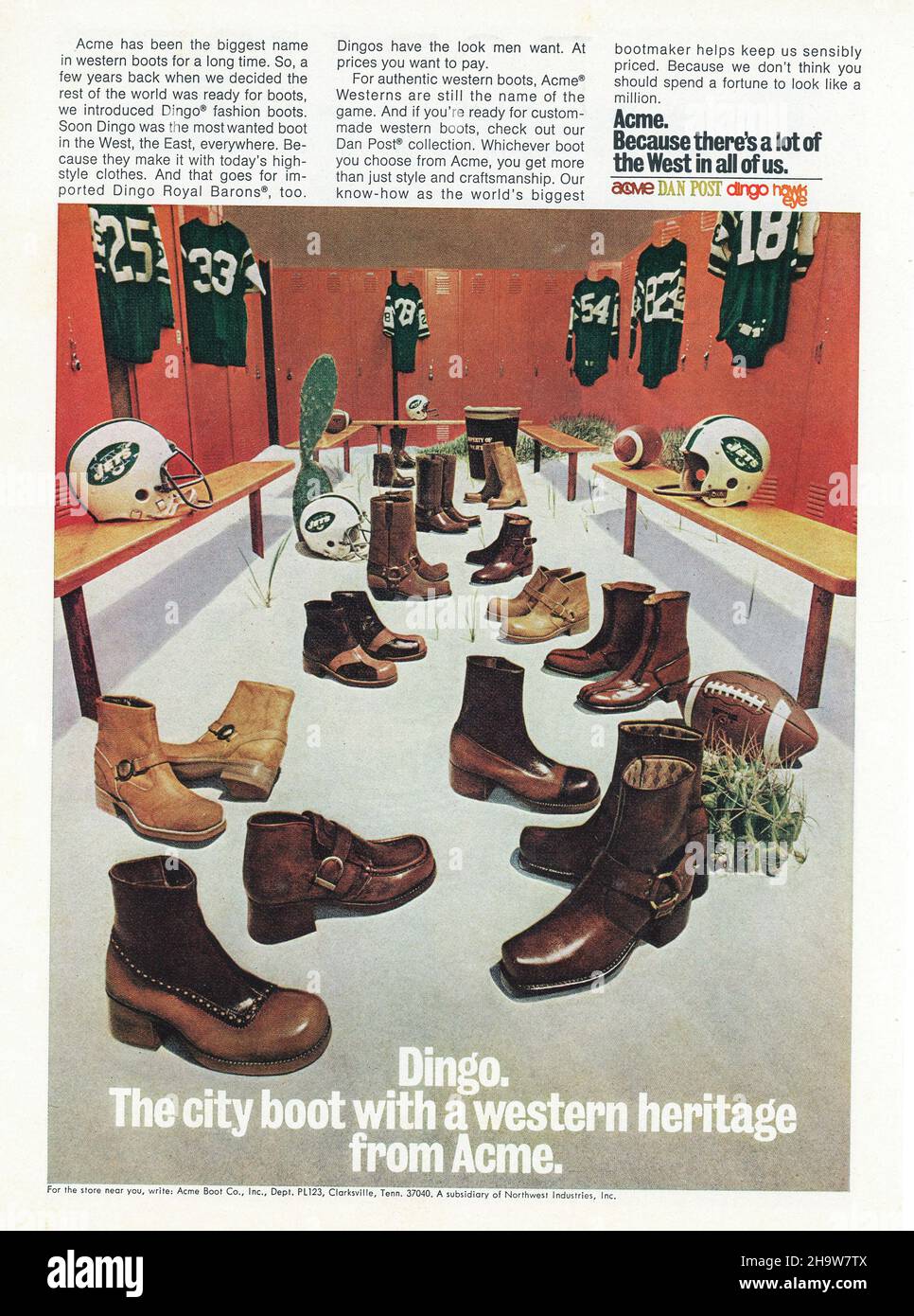 Vintage December 1973 'Playboy Magazine' advertisement, USA Stock Photo