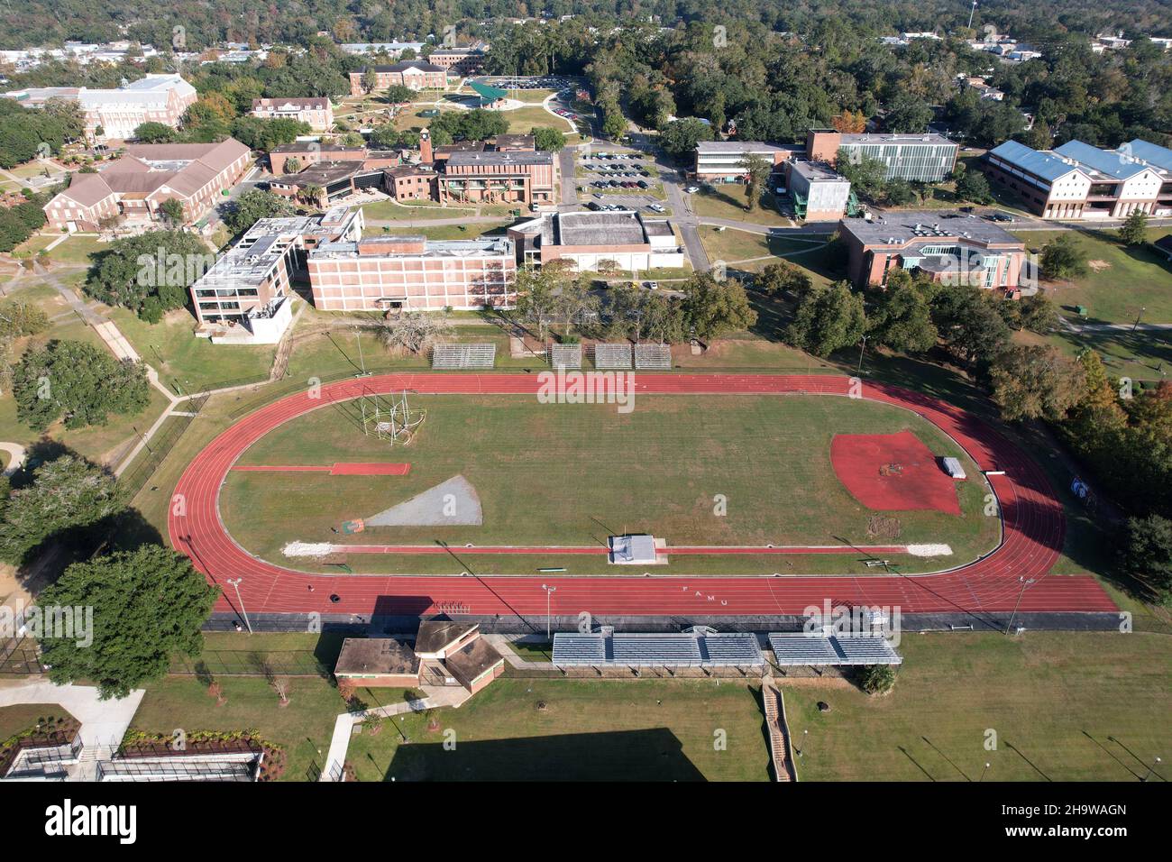 University of florida track and field stadium hires stock photography