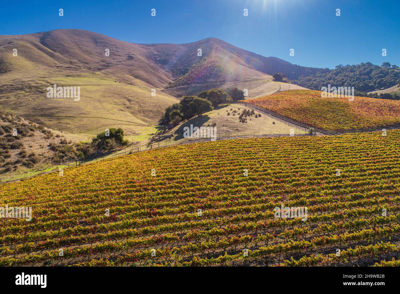 Fall colors in valley hi-res stock photography and images - Alamy