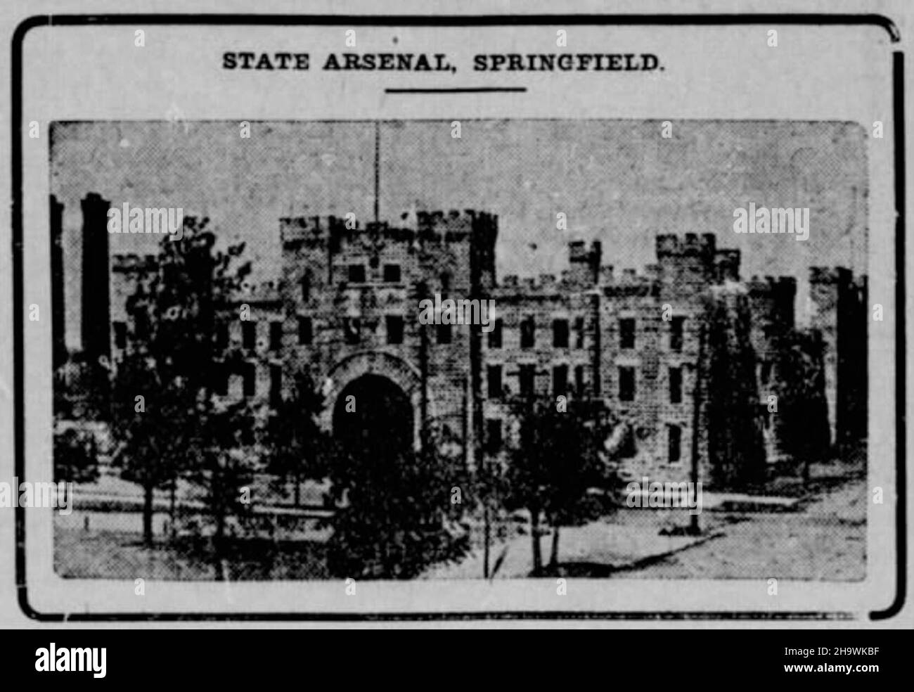 Springfield race riot of 1908 Stock Photo Alamy