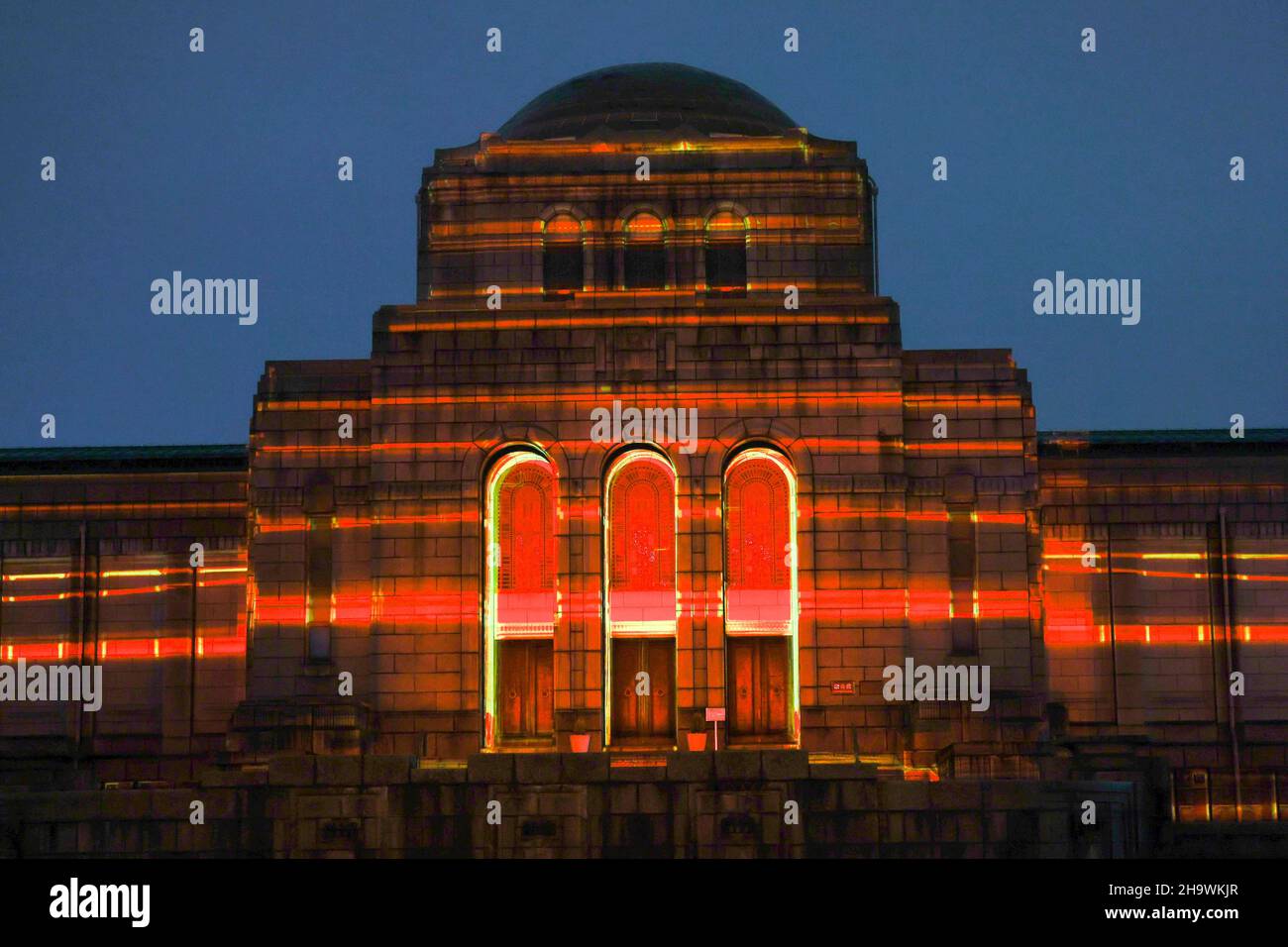 "TOKYO LIGHTS" Press Preview. First time in Tokyo. Asia's largest international projection