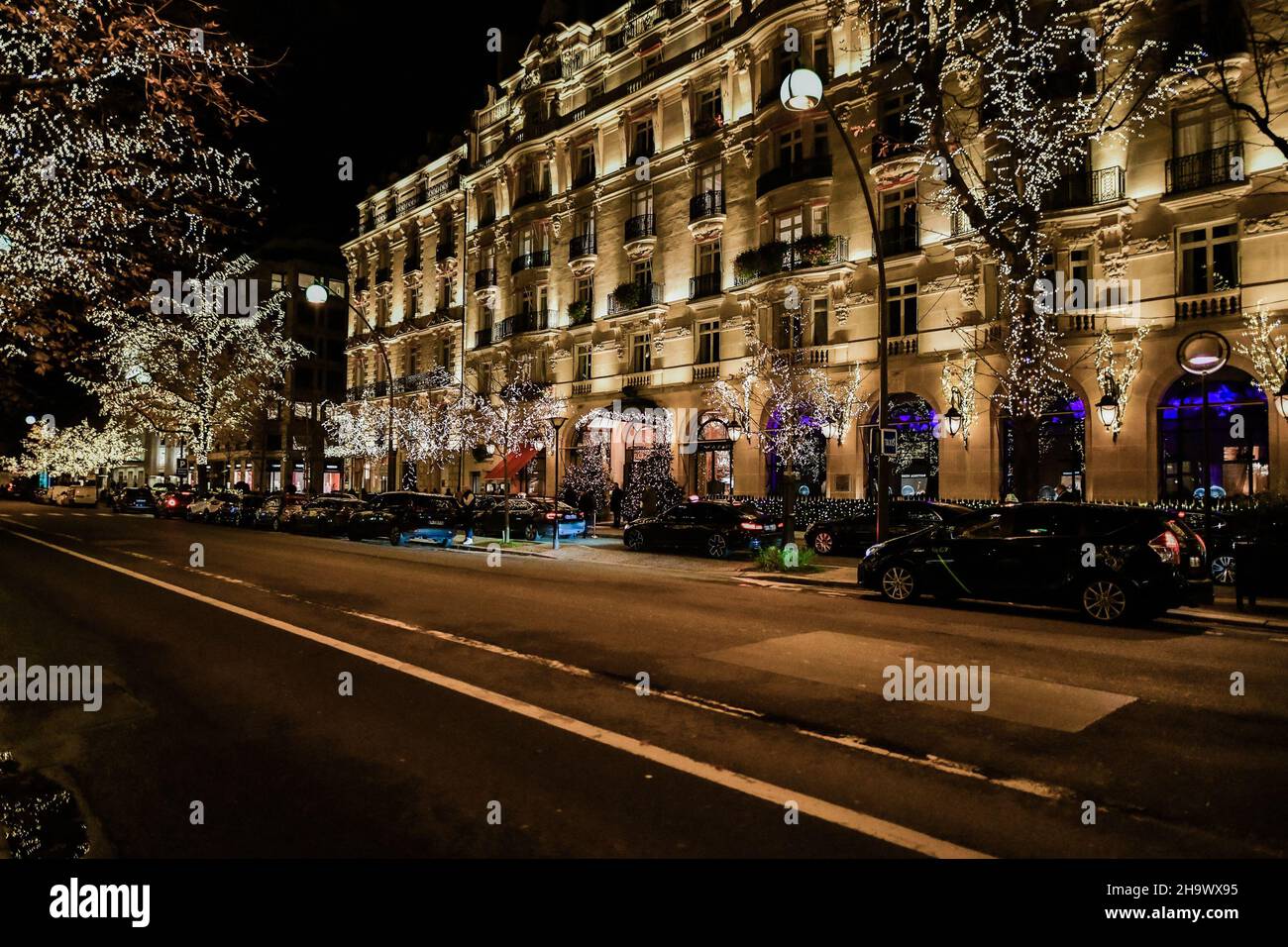 LOUIS VUITTON, Avenue Montaigne, Paris, France, “This is certainly a  Holiday Tree goal…