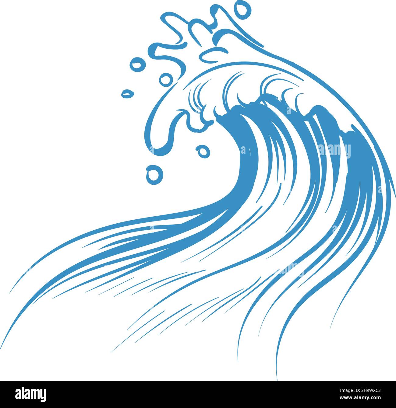 Splash symbol outlet