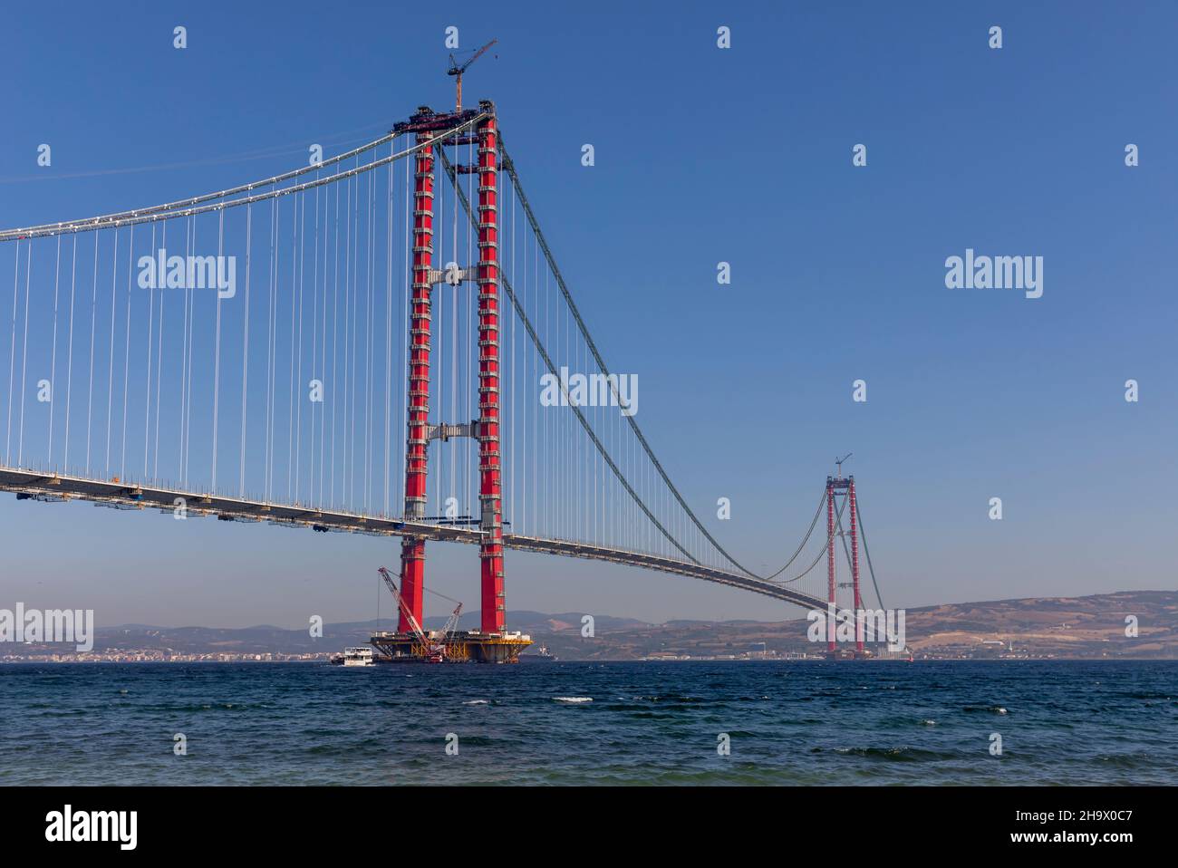 new bridge connecting two continents 1915 canakkale bridge (dardanelles bridge), Canakkale 