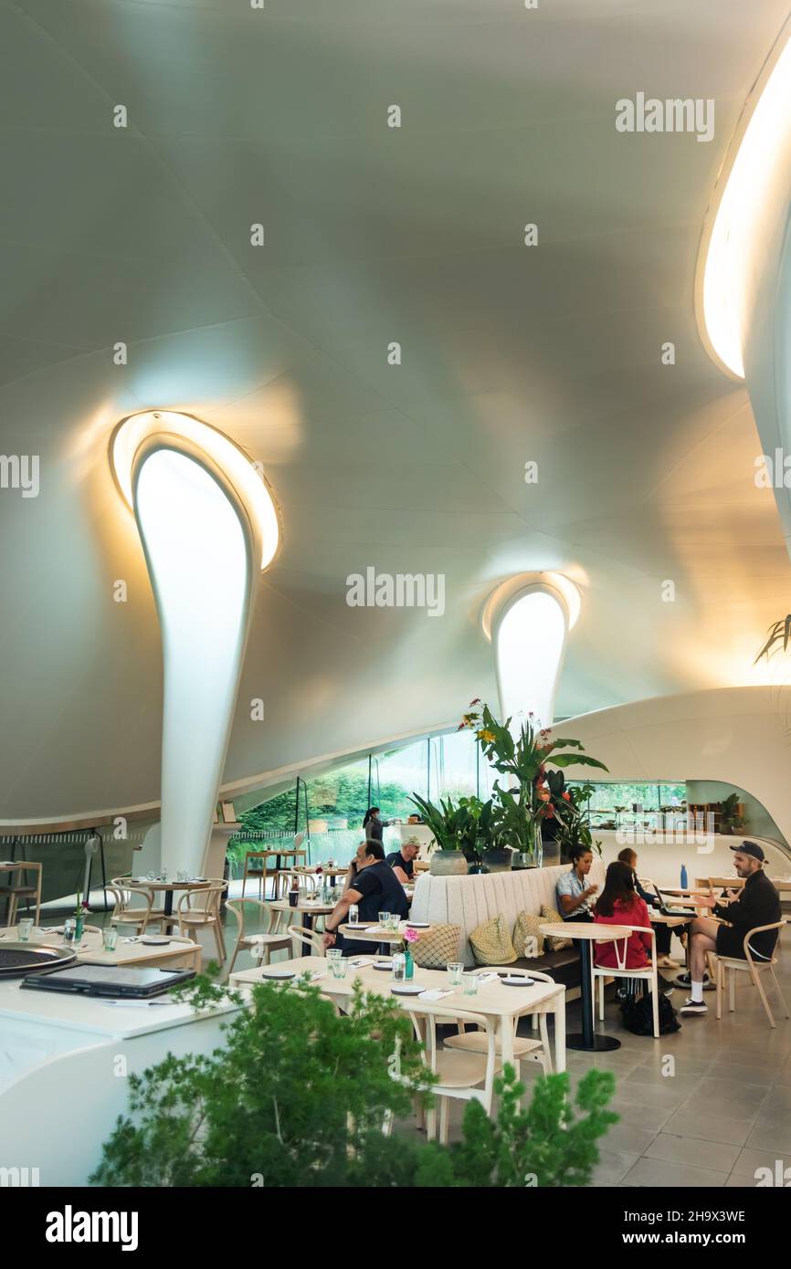 Zaha Hadid Restaurant Interior Design Zaha Hadid Architects Designs