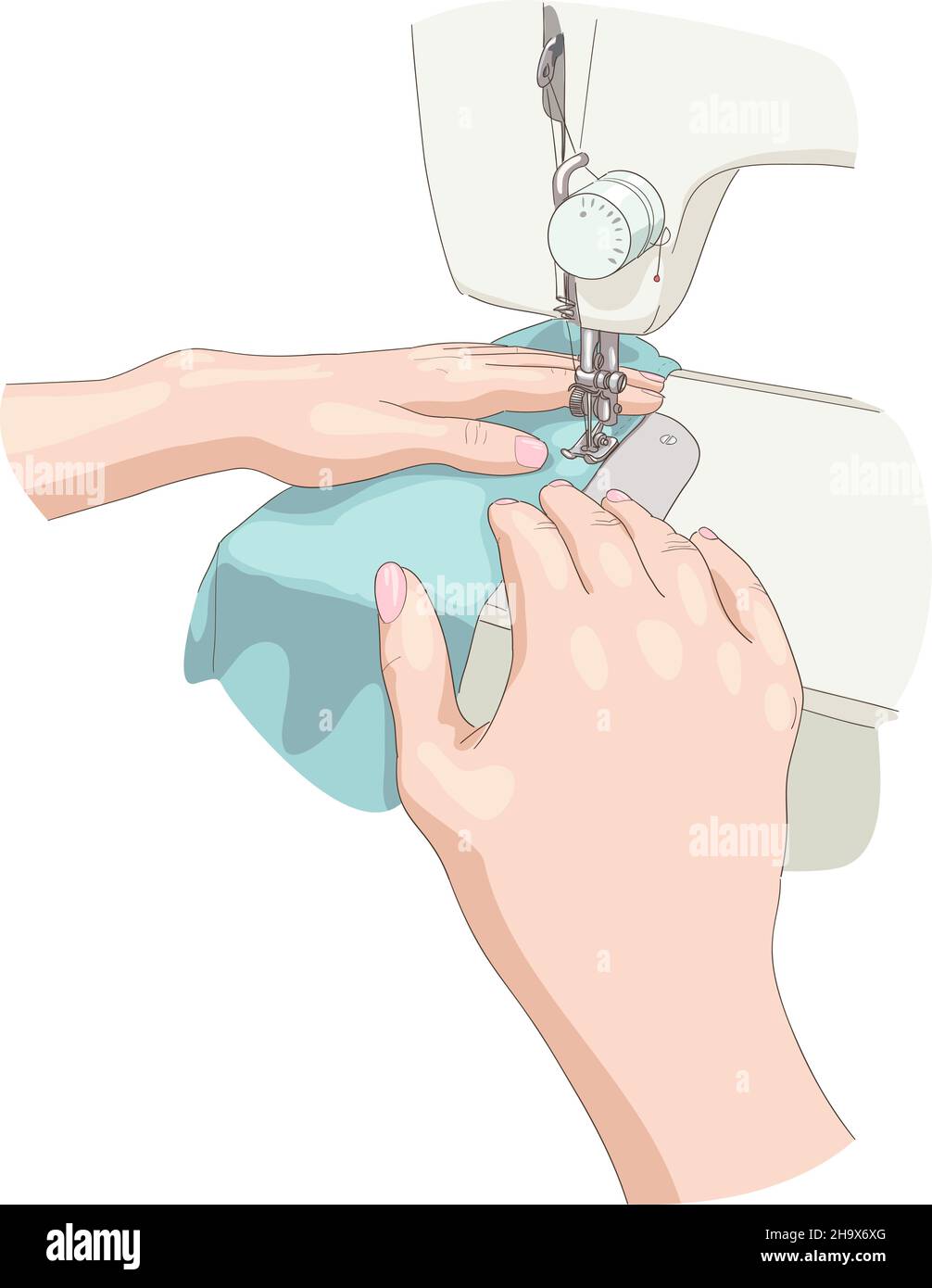 Sewing. Vector illustration Stock Vector Image & Art Alamy