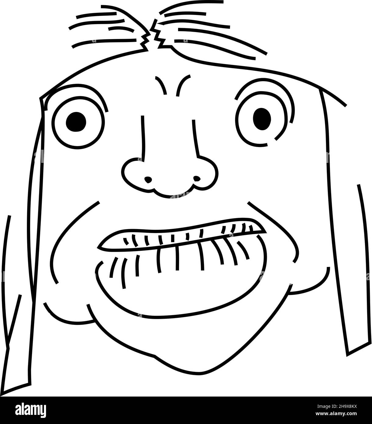 Ugly man woman Black and White Stock Photos & Images - Page 2 - Alamy