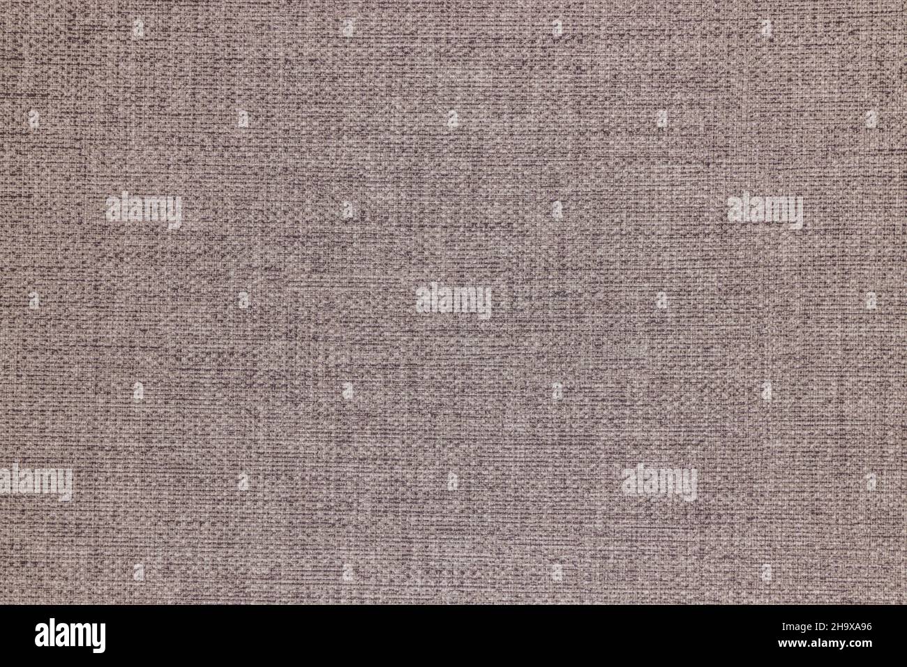natural linen material textile canvas texture or background Stock Photo