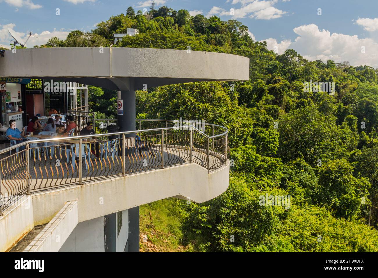 KOTA KINABALU, MALAYSIA FEBRUARY 23, 2018 Signal Hill Observatory
