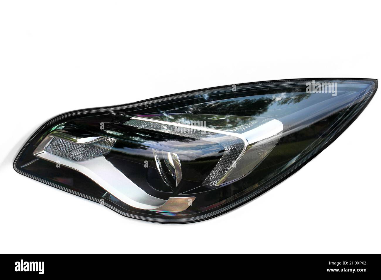 Car headlights Cut Out Stock Images & Pictures Alamy