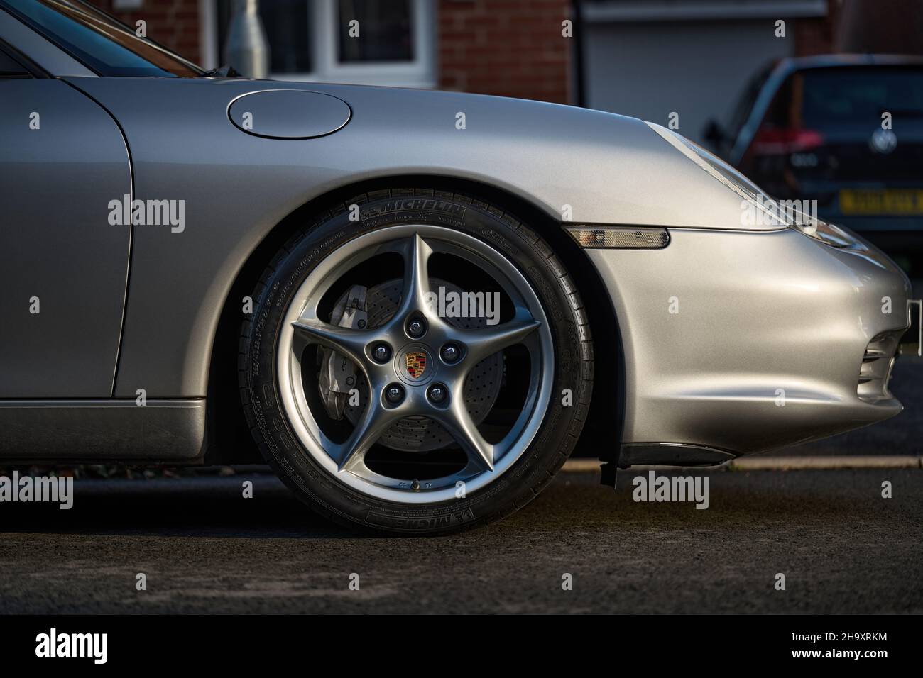 Porsche Carrera Wheel Stock Photo Alamy