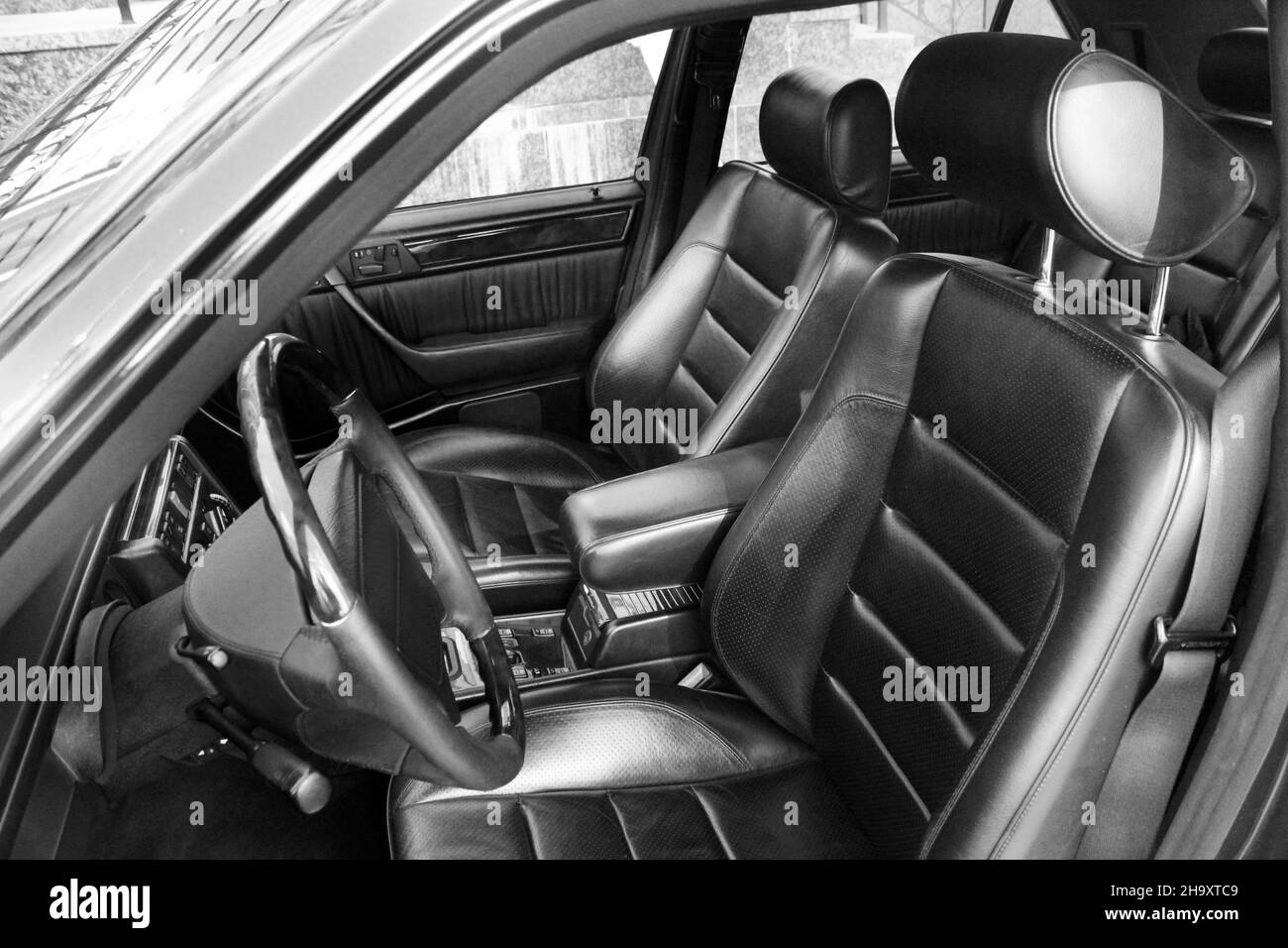 Car interior luxury service. Car interior details Stock Photo Alamy