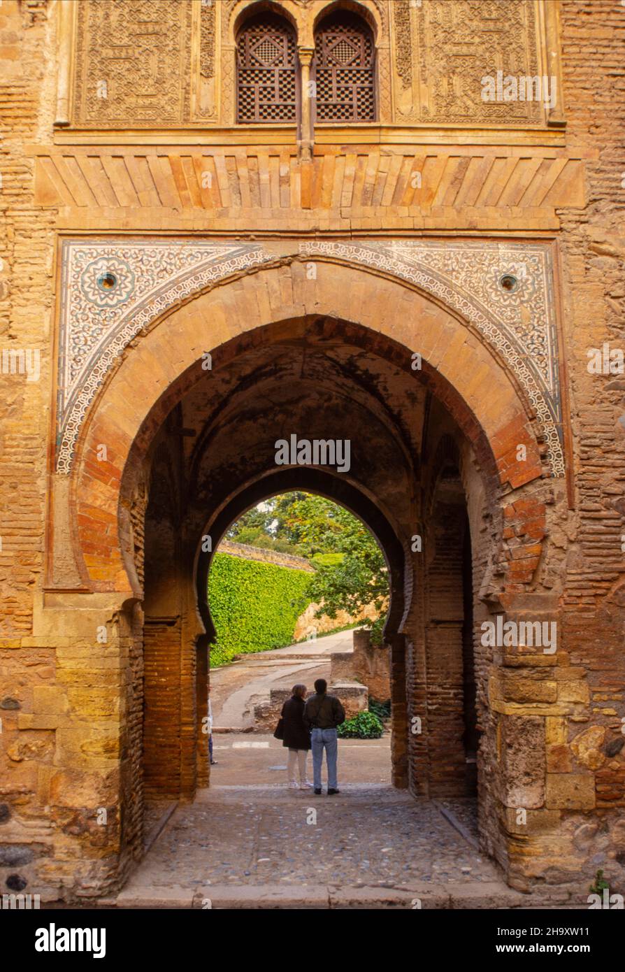 Alhambra complex building in Granada Spain Stock Photo - Alamy