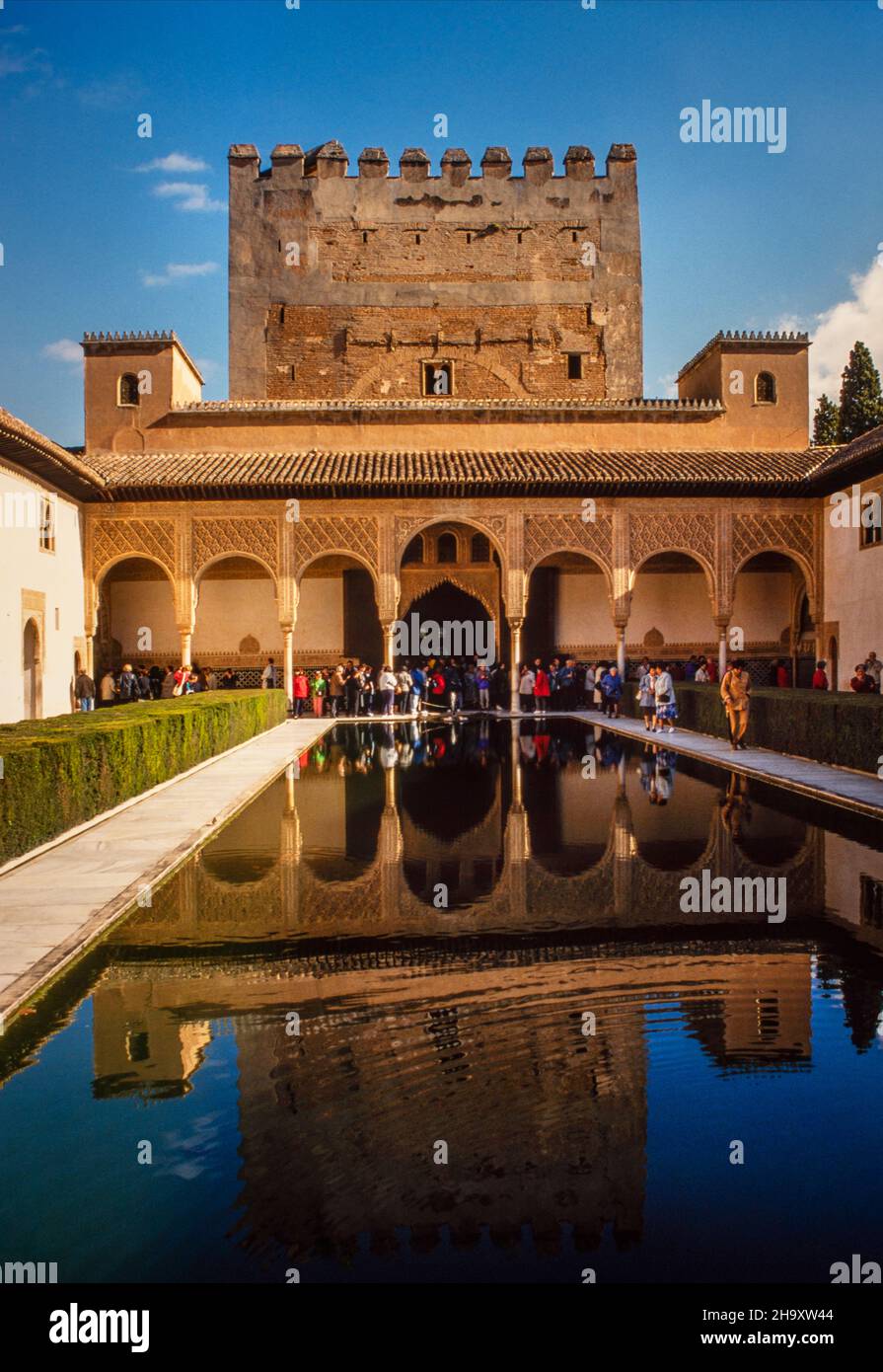 Alhambra complex building in Granada Spain Stock Photo - Alamy