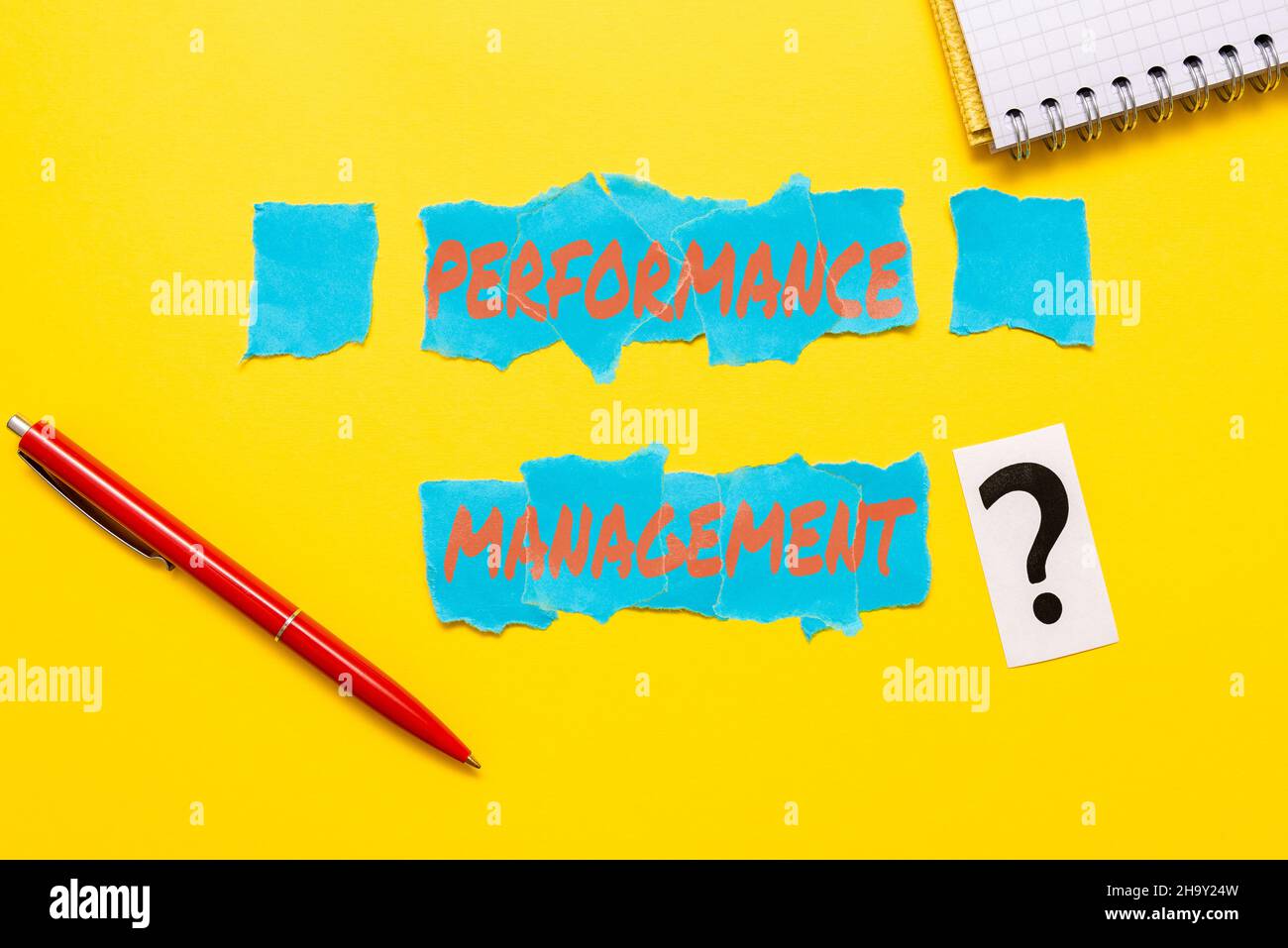 Conceptual display Performance Management. Concept meaning Improve ...