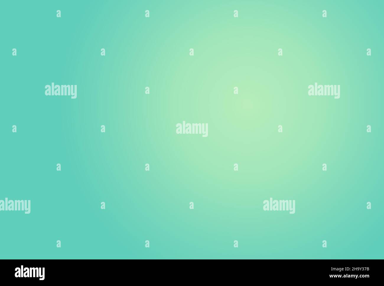 Blue and green sky fading gradient background. Vector illustration. Stock Vector
