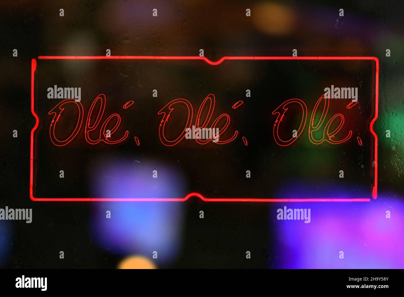 Ole, Ole, OOle, Ole, Ole Sports Chant Spanish Bullfighting and Soccer Matches Stock Photo Alamy