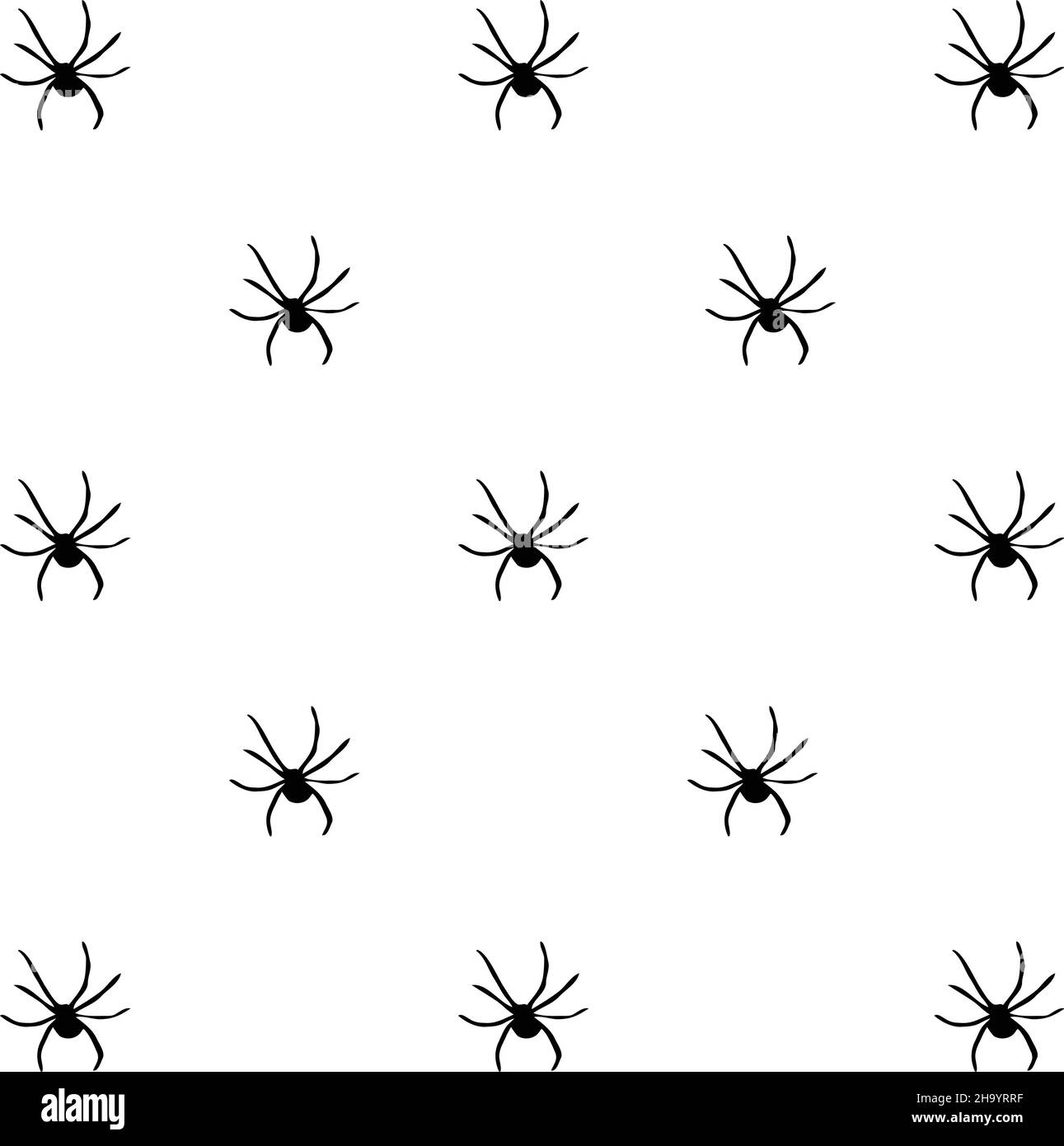 Black widow silhouette vector background poster tapete illustration Stock Vector