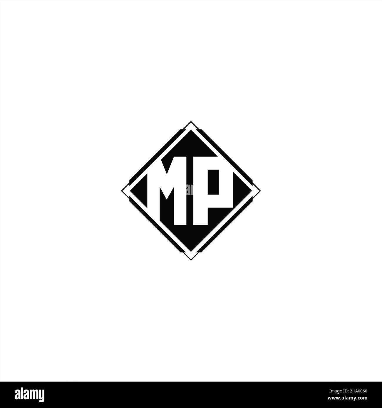 NMP Logo. NMP Letter. NMP Letter Logo Design. Initials NMP Logo Linked With  Circle And Uppercase Monogram Logo. NMP Typography For Technology, Business  And Real Estate Brand. Royalty Free SVG, Cliparts, Vectors,