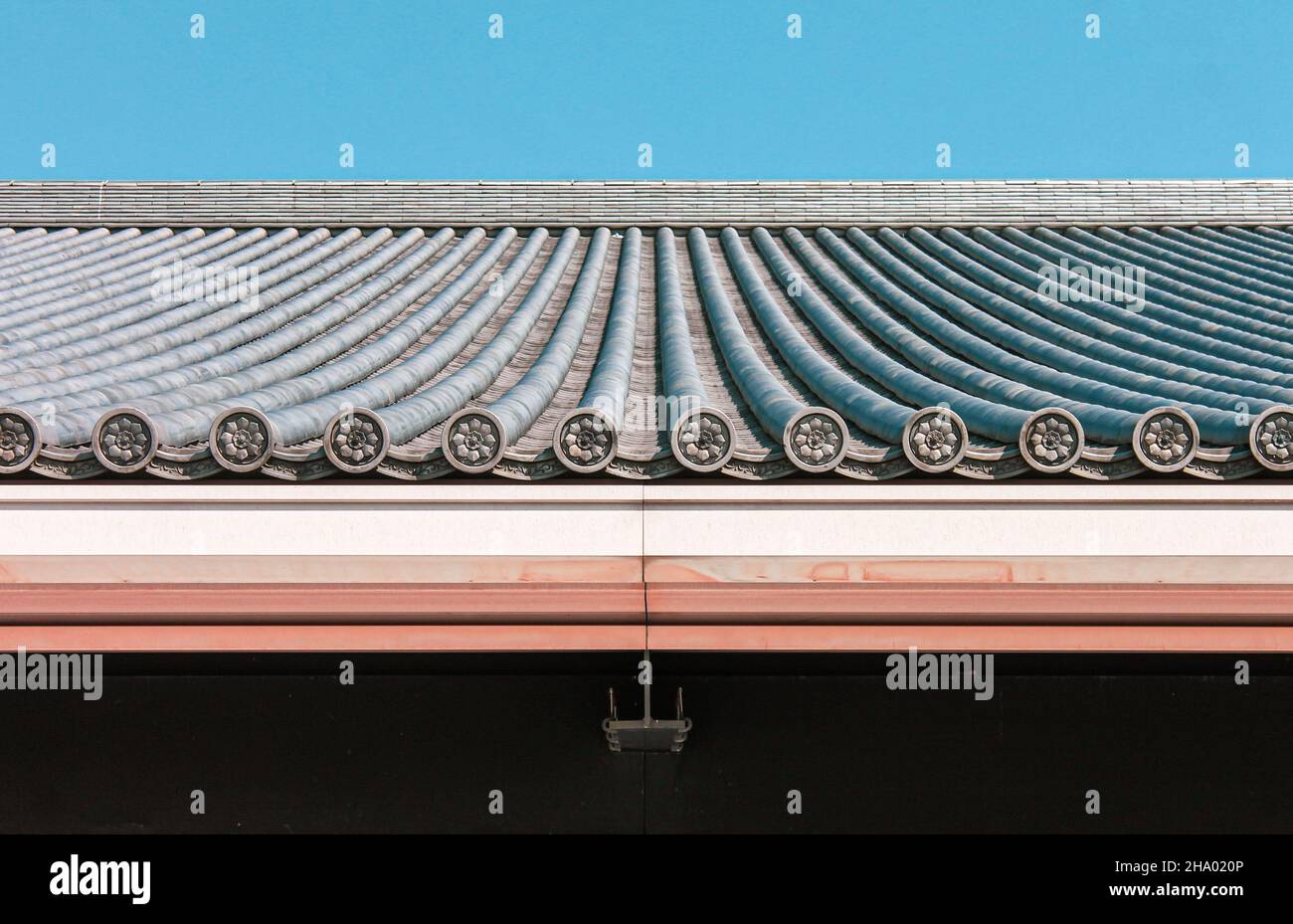 Closeup of the pattern of the Asian temple roof Stock Photo - Alamy