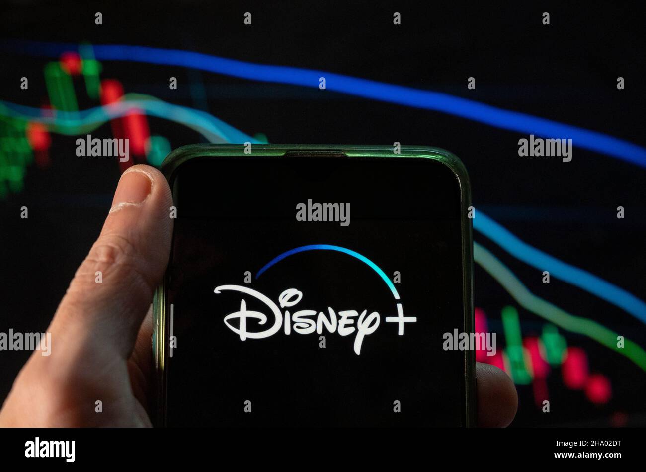 In this photo illustration the online video streaming subscription