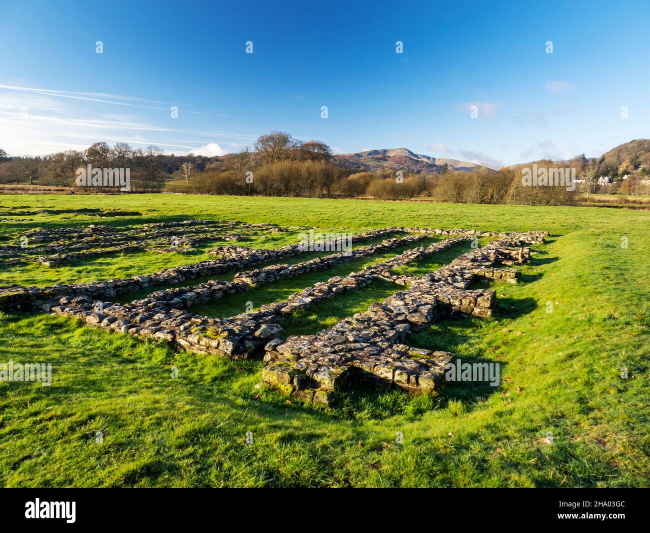 Galava Roman Fort In Ambleside Lake District UK Stock Photo Alamy galava-roman-fort-in-ambleside-lake-district-uk-stock-photo-alamy