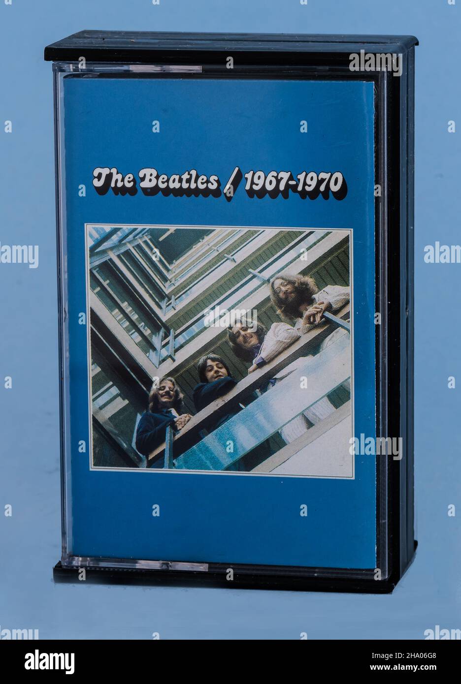 EMI Cassette - The Beatles / 1967-1970. Stock Photo