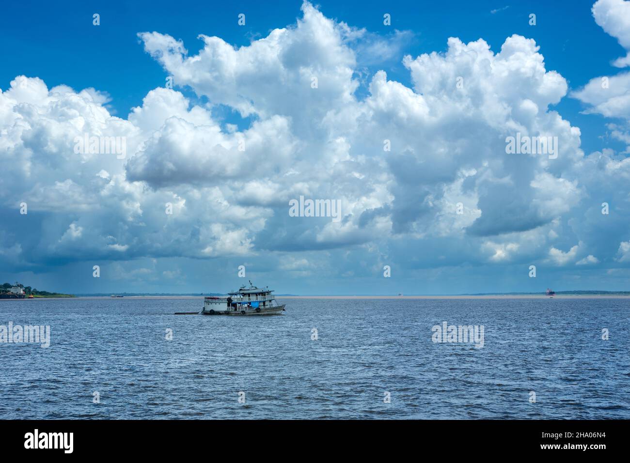 Amazon river brazil boat hi-res stock photography and images - Alamy