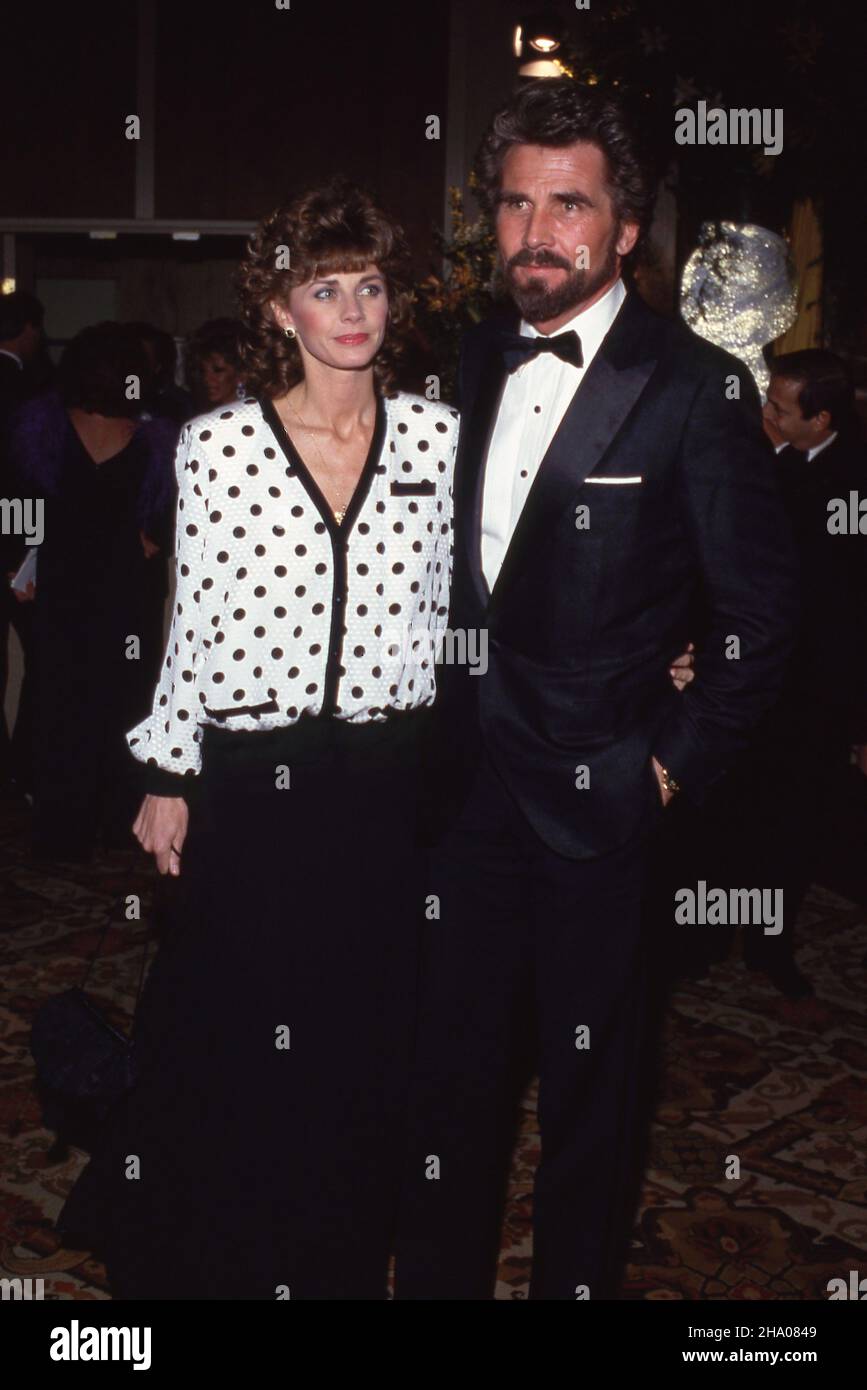 James Brolin with Jan Smithers at the 42nd Annual Golden Globe Awards ...