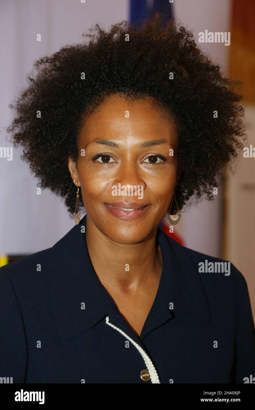 Rachel Kahn during the ceremony of the Prix De La Laicite 2021 in