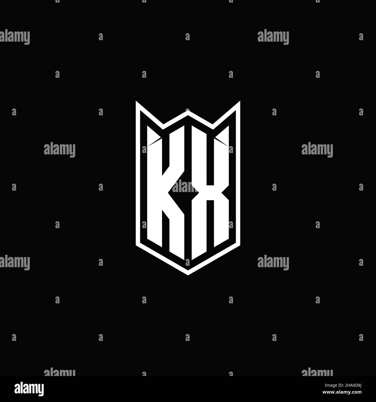 Kx logo vector vectors hires stock photography and images Alamy