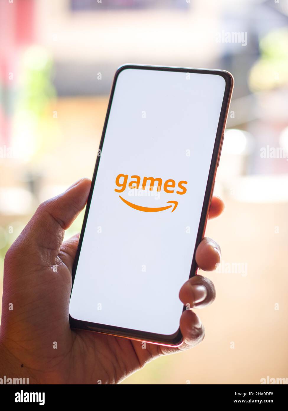 West Bangal, India December 05, 2021 Amazon Game Studios logo on