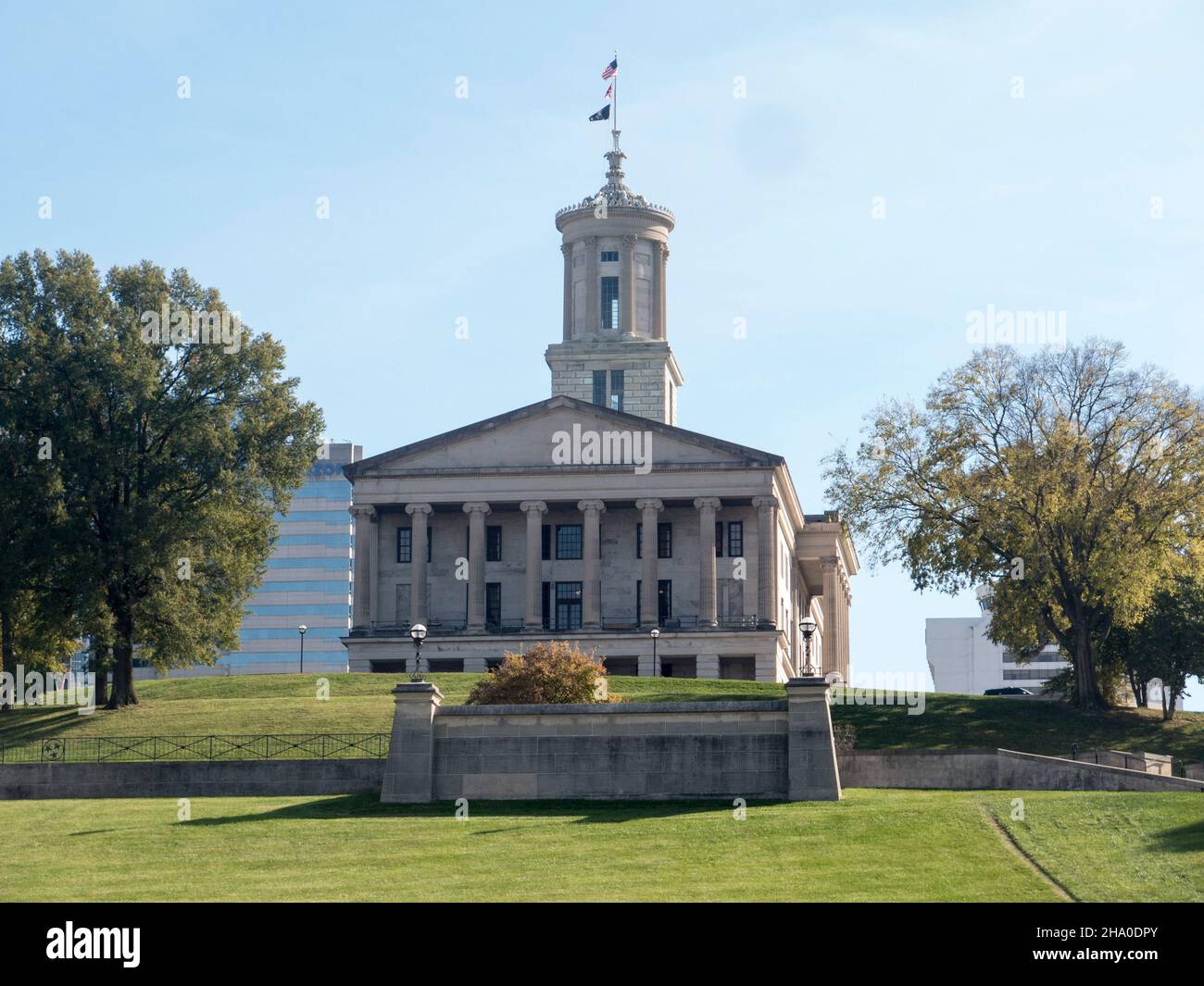 Tennessee State Capitol building in Nashville Stock Photo