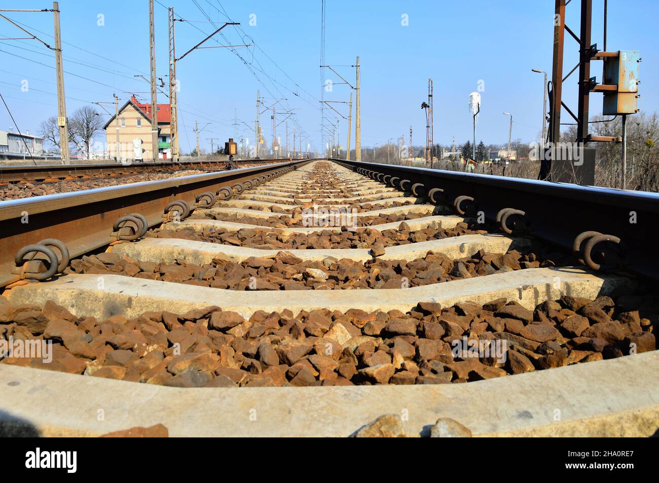 Train pathway hi-res stock photography and images - Alamy