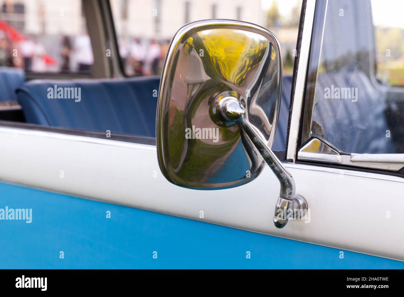 Vintage rear view mirror deals